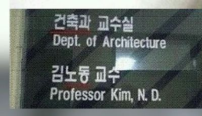 김노동 교수