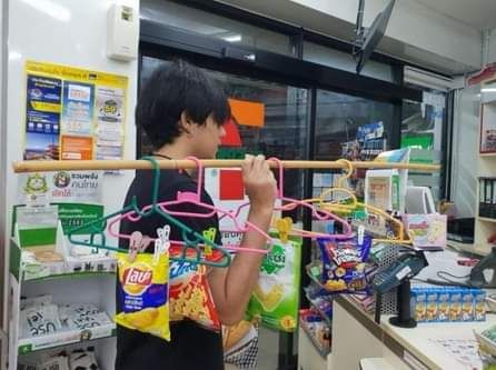 [유머] 비닐봉지 금지된 태국 근황 -  와이드섬