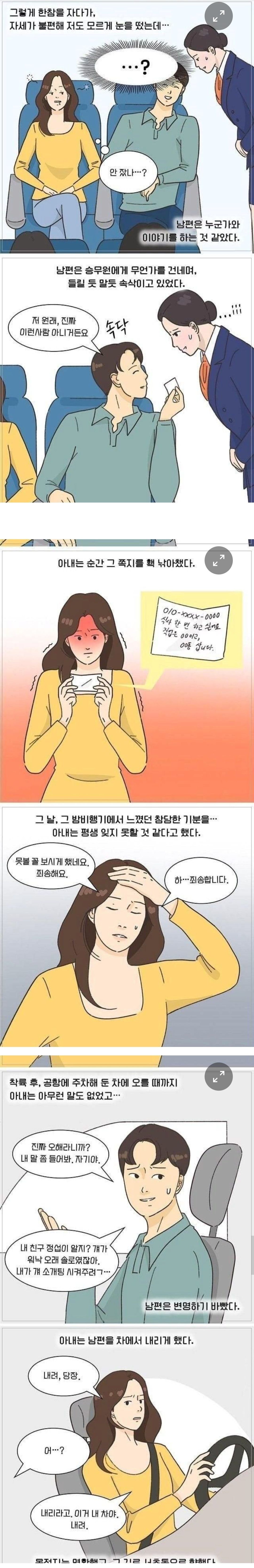 [유머] 하늘에서 벌어진 일 -  와이드섬